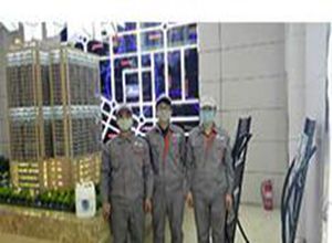 荃芬除甲醛泰華金匯時代售樓部施工案例