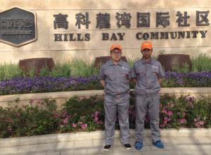 高科麓灣小區(qū)荃芬除甲醛施工案例