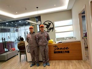 明豐國(guó)際荃芬除甲醛施工案例