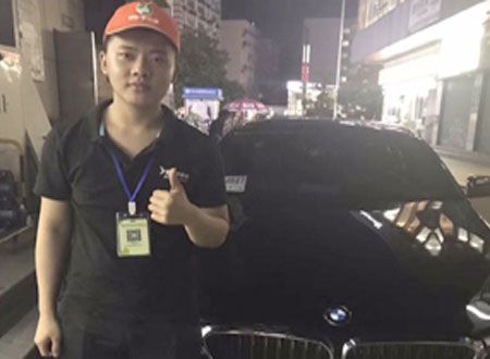 寶馬越野車內(nèi)空氣治理施工案例