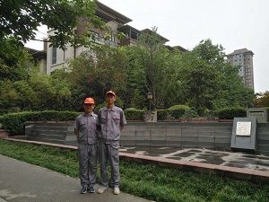 鴻基紫韻除甲醛施工案例